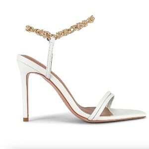 Alias Mae Ankle Strap Heel Size 37 in Ivory on REVOLVE